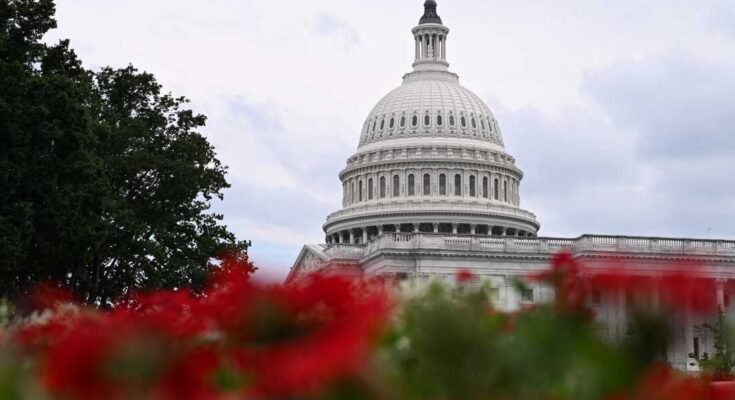 El Capitolio Americano se ve en Washington, DC, el 16 de julio.